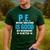 PE Teacher Art For Men Women Gym Teacher Appreciation Men's Casual T-Shirt Forest