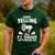 PE Teacher Art For Men Women Gym Teacher Physical Education Men's Casual T-Shirt Forest