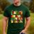 PE Teacher Christmas Holiday Men's Casual T-Shirt Forest