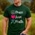 Peace Love Math Maths Teacher Pi Symbol Men Women Men's Casual T-Shirt Forest