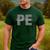 Physical Education PE Teacher Phys Ed Student Grad Men's Casual T-Shirt Forest