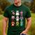 Pig Spooky Ghost Witch Boo-Jee Horror Pumpkin Pig Halloween Men's Casual T-Shirt Forest