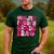 Pink Fourth Grade Era 4th Back To School Grade Teacher Men's Casual T-Shirt Forest