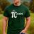 Pirate Pi Math Pie Halloween Costume Teacher Men Women Men's Casual T-Shirt Forest Pirate Pi Math Pie Halloween Costume Teacher Men Women Men's Casual T-Shirt Forest