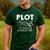 Plot It Builds Character Book Reading Teacher Men's Casual T-Shirt Forest Plot It Builds Character Book Reading Teacher Men's Casual T-Shirt Forest