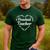 Preschool Teacher Heart Word Cloud Men's Casual T-Shirt Forest Preschool Teacher Heart Word Cloud Men's Casual T-Shirt Forest