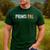 Principal School Teacher Friend Men Women Men's Casual T-Shirt Forest