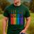 Rainbow Roygbiv Kids Artist Costume Art Teacher Men's Casual T-Shirt Forest Rainbow Roygbiv Kids Artist Costume Art Teacher Men's Casual T-Shirt Forest
