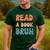 Read A Book Bruh English Teacher Reading Literature Men's Casual T-Shirt Forest