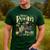 There's Room On My Broom For You Too Teacher Halloween Men's Casual T-Shirt Forest