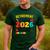 Retirement Class Of 2026 Countdown In Progress Teacher Men's Casual T-Shirt Forest