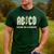Retro Abcd Teacher Novelty Back To School Teacher Men's Casual T-Shirt Forest