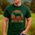 Retro Boston Terrier Mom Dog Mother Pet Bostie Mama Men's Casual T-Shirt Forest