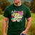 Retro First Grade Teacher Disco Ball Coquette Back To School Men's Casual T-Shirt Forest