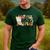 Retro Grovvy Coffee Teach Repeat Teacher Men's Casual T-Shirt Forest Retro Grovvy Coffee Teach Repeat Teacher Men's Casual T-Shirt Forest