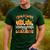 Retro Pumpkin Fall In Love With Learning Autumn Teacher Men's Casual T-Shirt Forest