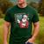 Santa Teacher 67 Math Christmas Xmas Holiday Number 67 Men's Casual T-Shirt Forest