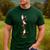 Santa Yoga Poses For Yogi Teacher Christmas Yoga Poses Men's Casual T-Shirt Forest Santa Yoga Poses For Yogi Teacher Christmas Yoga Poses Men's Casual T-Shirt Forest