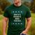 Santas Favorite Band Teacher Christmas Men's Casual T-Shirt Forest