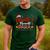 Santa's Favorite Para Christmas Paraprofessional Teacher Men's Casual T-Shirt Forest