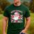 Santa's Favorite Teacher Groovy Christmas Teacher Boys Girls Men's Casual T-Shirt Forest