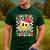Santas Favorite Teacher Retro Groovy Smile Face Christmas Men's Casual T-Shirt Forest Santas Favorite Teacher Retro Groovy Smile Face Christmas Men's Casual T-Shirt Forest