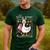 Silly Goose Teacher Club Animal Lover Groovy Teacher Men's Casual T-Shirt Forest