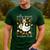 Silly Goose Teachers Club Cozy Fall Teacher Men's Casual T-Shirt Forest