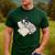 Sleepy Boston Terrier Pajama Men Women Kids Men's Casual T-Shirt Forest