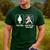 Special Ed Teacher Dabbing Unicorn Teacher Women Men's Casual T-Shirt Forest