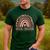 Special Education Shirt Teacher SPED Leopard Boho Rainbow Men's Casual T-Shirt Forest