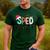 SPED Squad Special Education Teacher Autism Christmas Women Men's Casual T-Shirt Forest