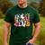 Spooky Teacher Club Halloween Men's Casual T-Shirt Forest