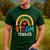 STEAM Teacher Squad Team Crew Back To School STEM Special Men's Casual T-Shirt Forest