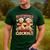 My Student Are Smart Cookies Pjs Christmas Xmas Teacher Men's Casual T-Shirt Forest