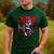 Super Power Superhero Boston Terrier Dog For Men Women Kids Men's Casual T-Shirt Forest
