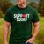 Support Squad Cute Heart Supportive Teacher Team Member Men's Casual T-Shirt Forest