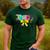 Teach Coquette Bow Teacher Back To School Happy First Day Men's Casual T-Shirt Forest Teach Coquette Bow Teacher Back To School Happy First Day Men's Casual T-Shirt Forest