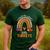 I Teach The Cutest Little Turkeys Thanksgiving Teacher Men Women Girls Kids Men's Casual T-Shirt Forest