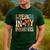 I Teach In My Pajamas Retro Groovy Teacher Humor Men's Casual T-Shirt Forest
