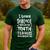 I Teach Science Because Math Teachers Need Heroes Too Men's Casual T-Shirt Forest