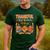 Teach Thanksgiving Teacher Thankful For My Preschool Turkeys Men's Casual T-Shirt Forest