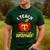 I Teach What's Your Superpower Superhero Teacher Men's Casual T-Shirt Forest