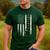 Teacher American Flag Teacher's Day Teaching Men's Casual T-Shirt Forest Teacher American Flag Teacher's Day Teaching Men's Casual T-Shirt Forest