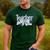 Teacher Blue Chinoiserie Coquette Bow Heart Teacher Life Men's Casual T-Shirt Forest