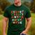 Teacher Christmas Alphabet Back To School Holiday Learning Men's Casual T-Shirt Forest Teacher Christmas Alphabet Back To School Holiday Learning Men's Casual T-Shirt Forest