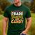 Teacher Cute Will Trade Students For Candy Halloween Costume Men's Casual T-Shirt Forest