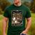The Teacher Ghost Book Reading Books Lover Halloween Men's Casual T-Shirt Forest
