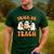 Teacher Halloween Trick Or Teach Retro Groovy Floral Ghost Men's Casual T-Shirt Forest Teacher Halloween Trick Or Teach Retro Groovy Floral Ghost Men's Casual T-Shirt Forest