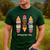 Teacher Life Teach Love Inspire Pencils Inspirational Women Men's Casual T-Shirt Forest